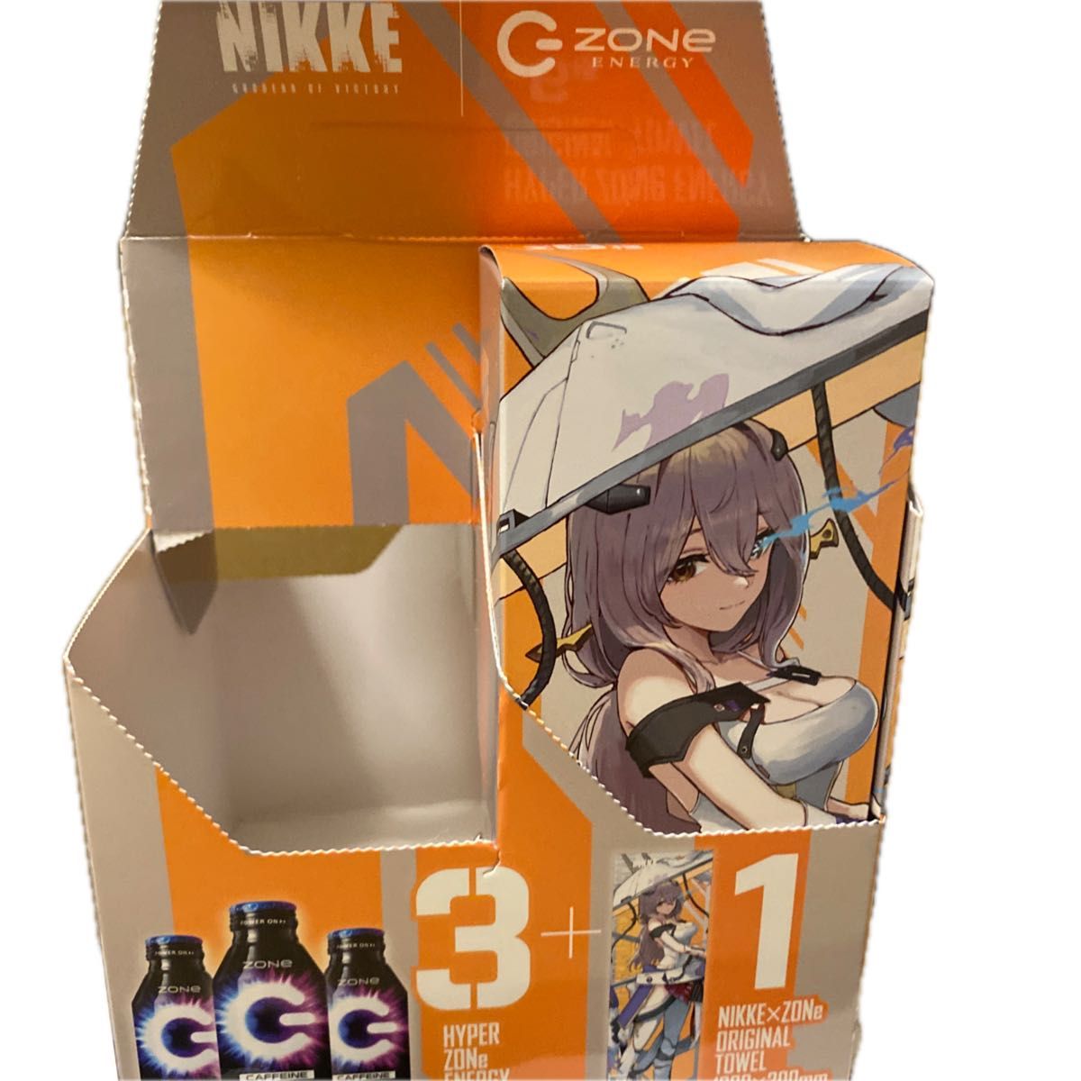 HYPER ZONe ENERGY + NIKKE オリジナルタオル限定パック コンプセット