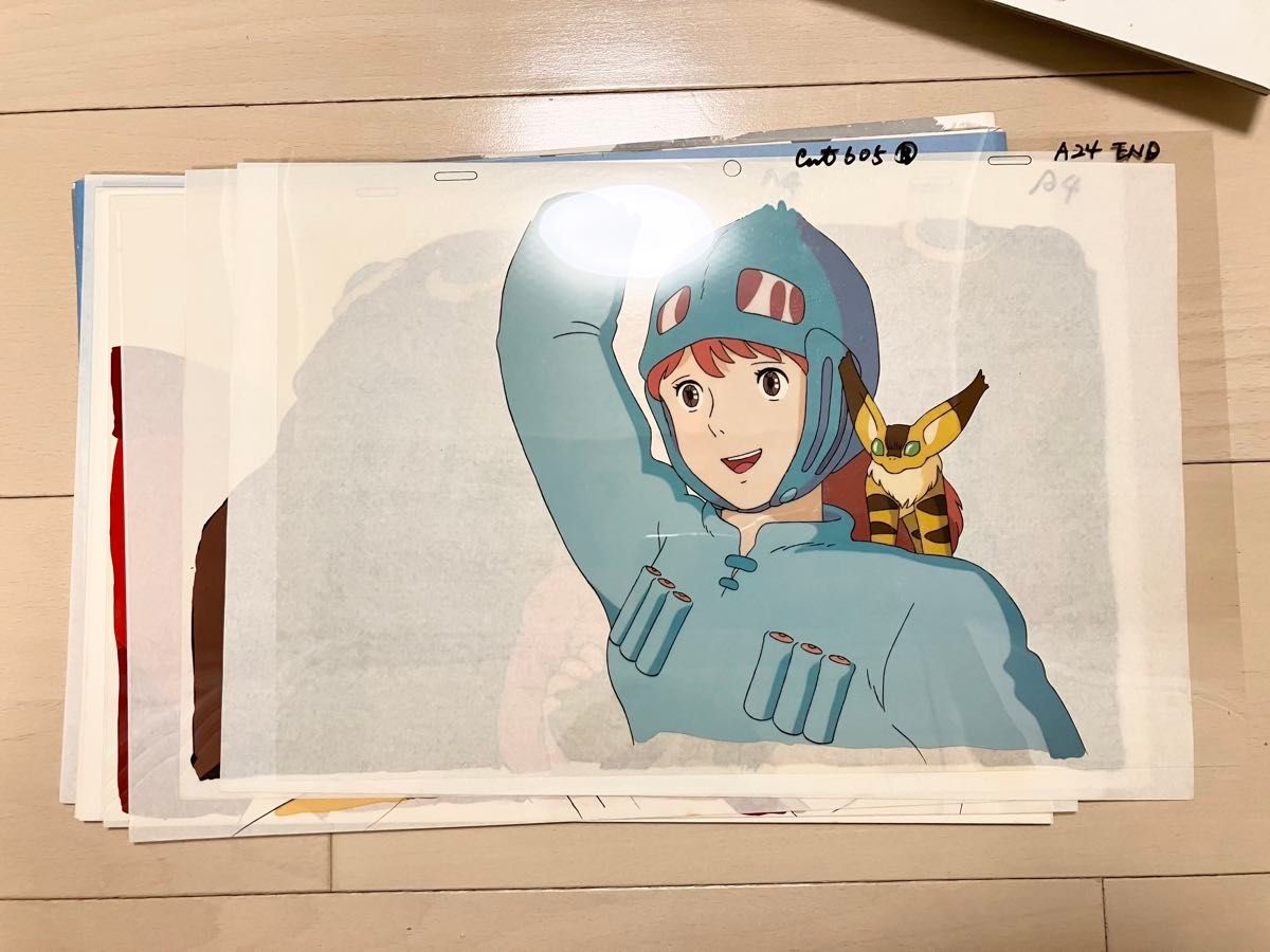 スタジオジブリ 風の谷のナウシカ 複製セル画 背景セット 宮崎駿 フル