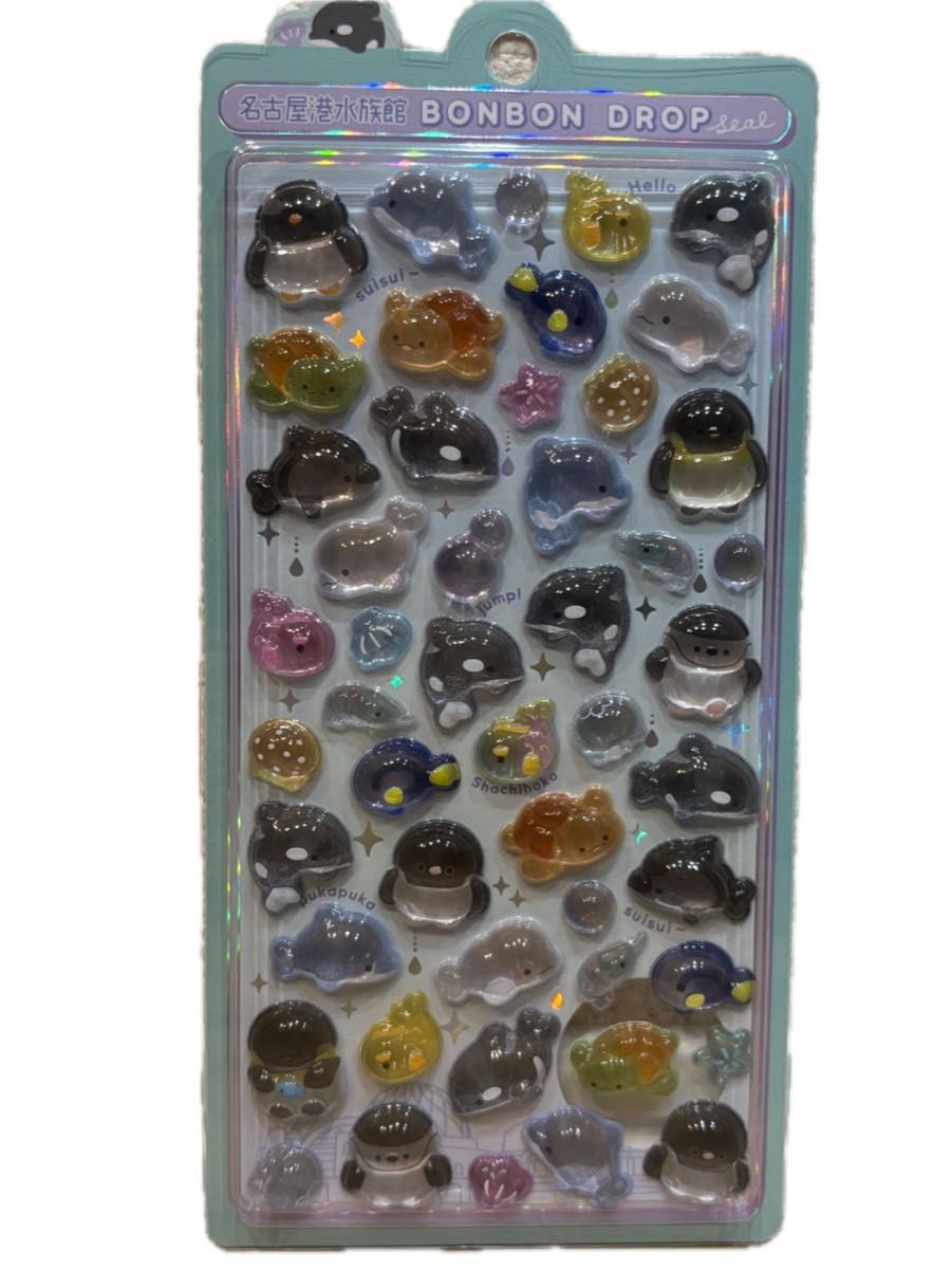 名古屋港水族館 限定 ボンボンドロップシール｜Yahoo!フリマ（旧PayPay