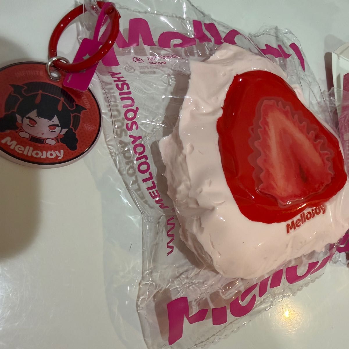Mellojoy スクイーズ 大福 いちご ストロベリー メロジョイ｜Yahoo