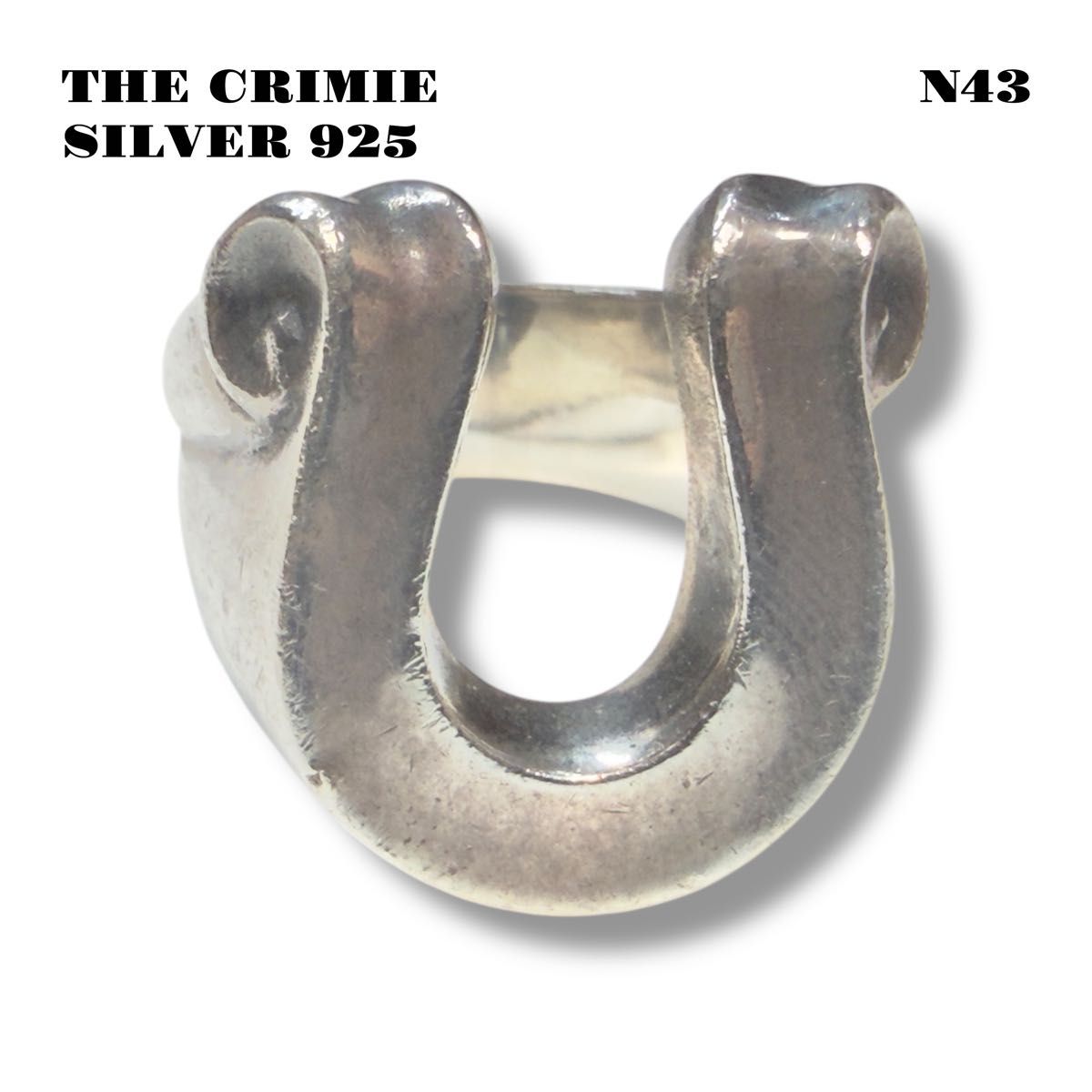 希少品 THE CRIMIE ザ クライミー RING ホースシューリング 馬蹄 指輪