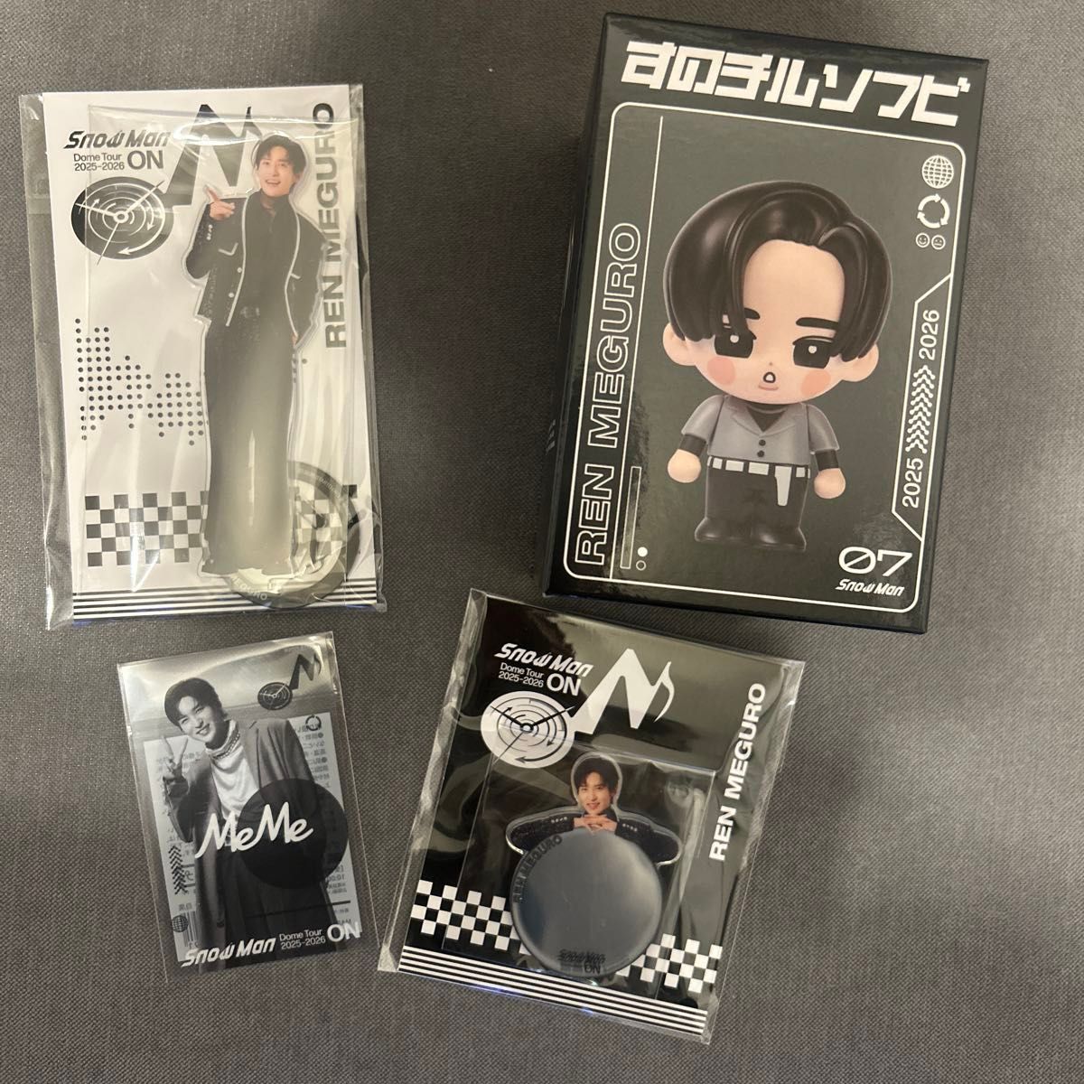 SnowMan Snow Man ON グッズ 4点セット 目黒蓮｜Yahoo!フリマ（旧