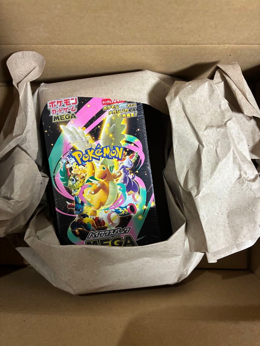 メガドリームex 【封入率一致】MEGAドリームex1BOX（10パック）箱付き
