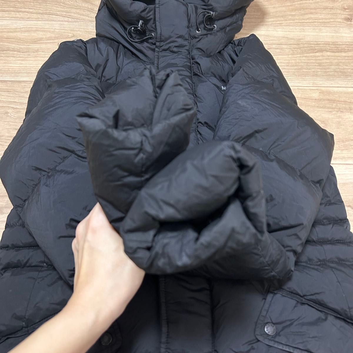 日本未入荷 ノースフェイス レディース 700フィル ダウンジャケット 黒