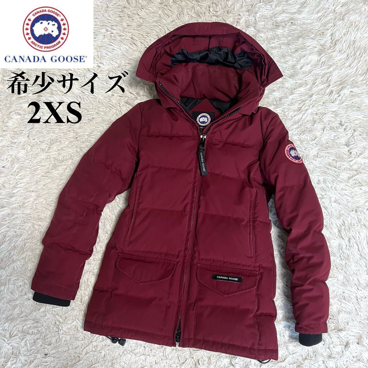 希少】CANADA GOOSE カナダグース ダウンコート ソラリスパーカー