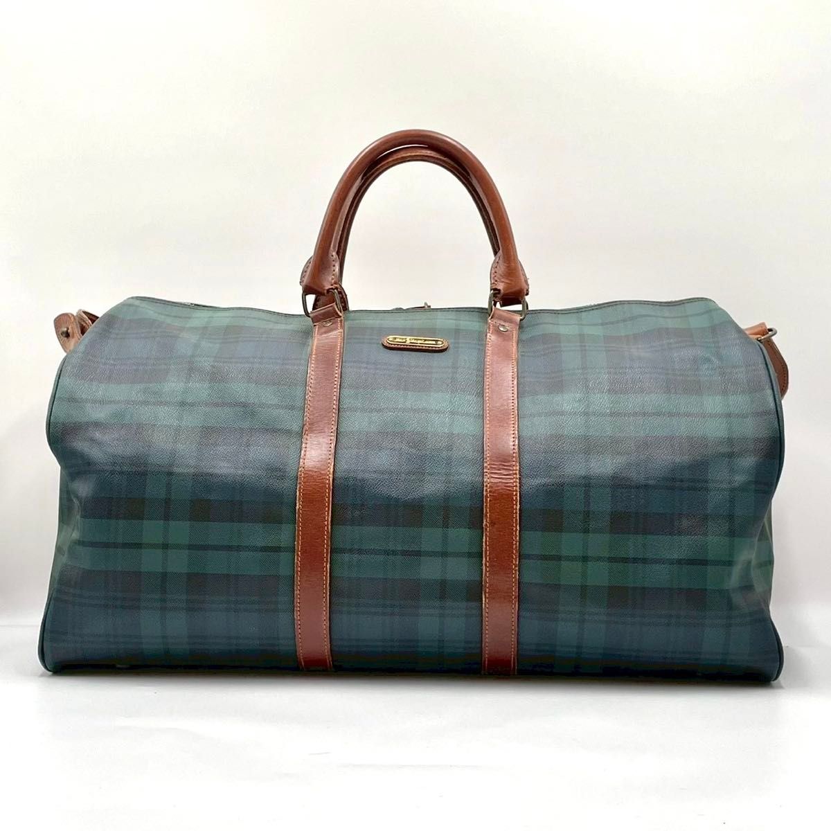 RALPH LAUREN ラルフローレン 2way ボストンバッグ チェック柄