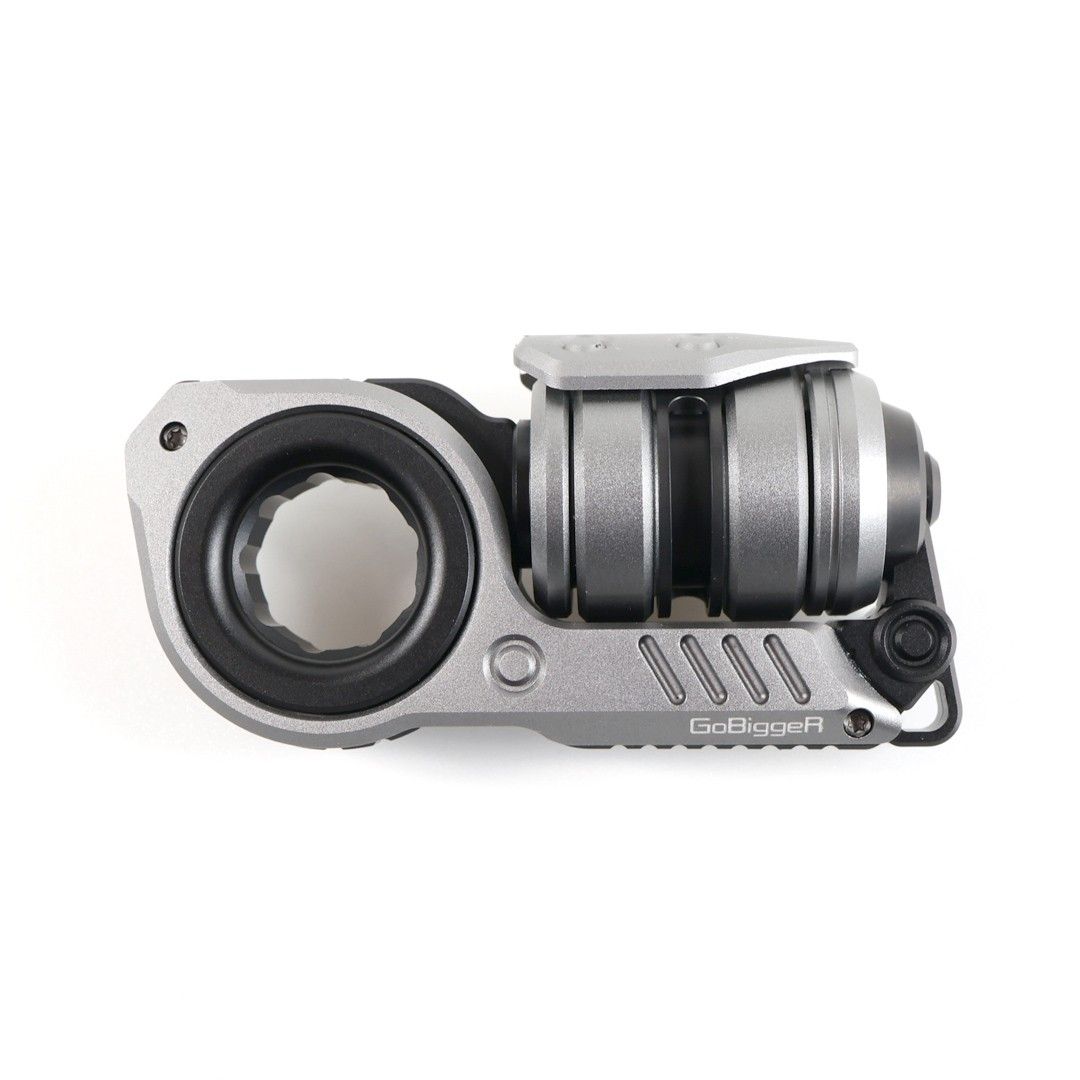 新品 GoBiggeR Sinian アルミシルバー フィジェットトイ EDC｜Yahoo