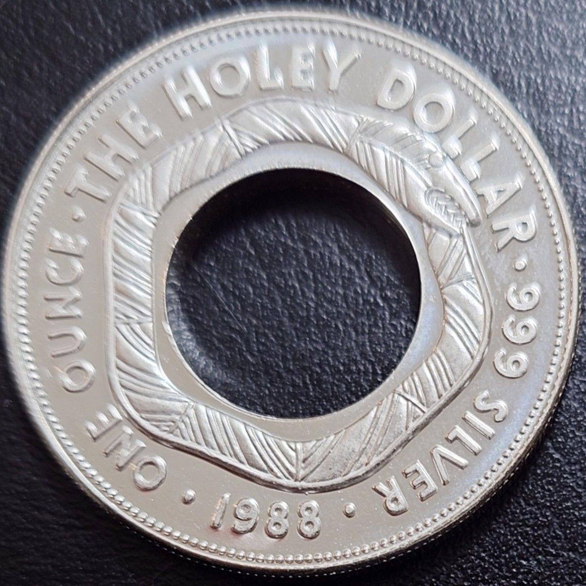 1989年 オーストラリア銀貨 1ドル ホーリー・ダラー 大型プルーフ銀貨