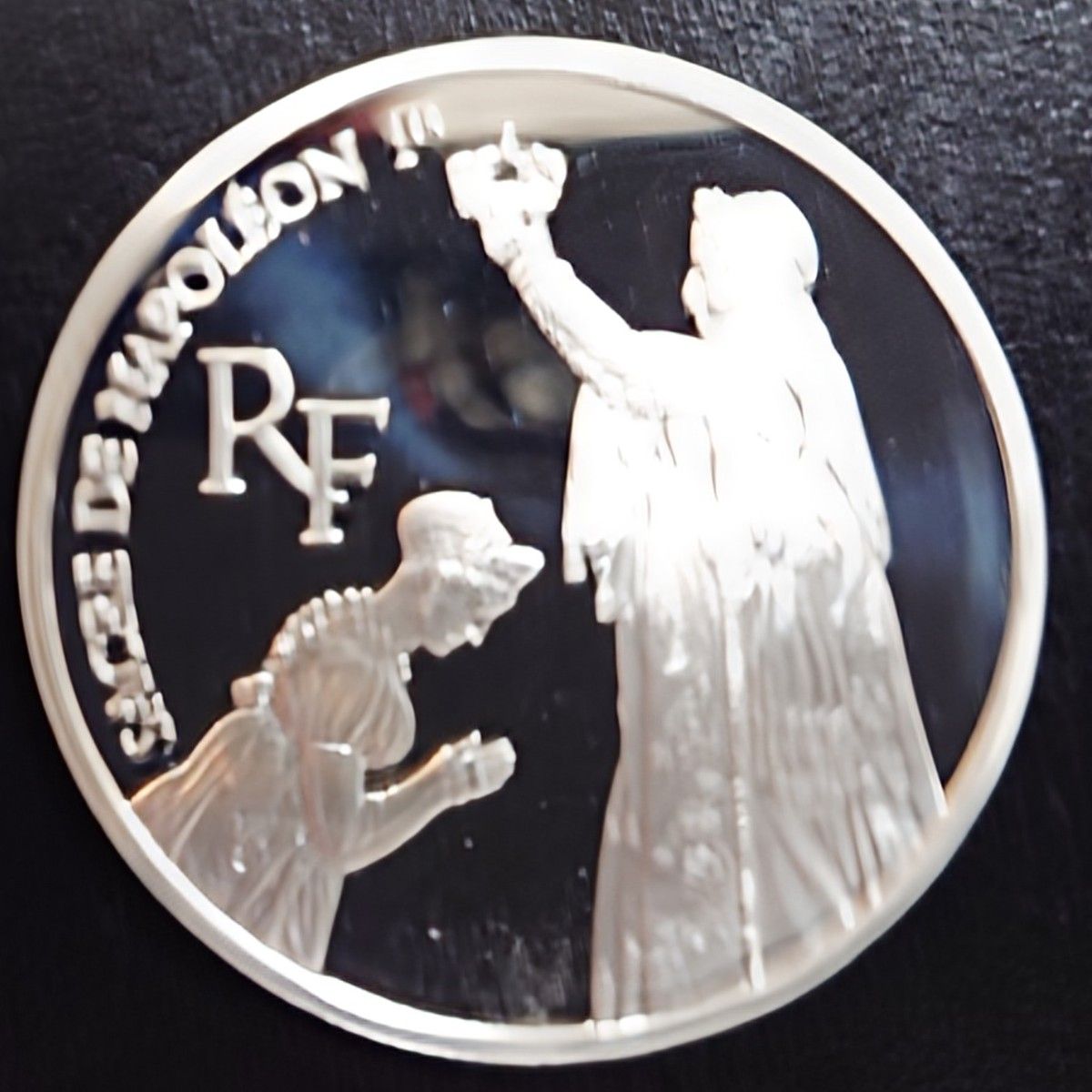 1993年 フランス銀貨 100フラン ルーブル美術館200周年記念銀貨