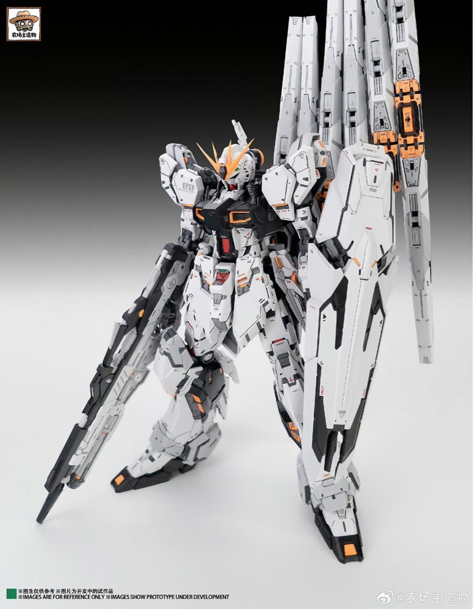 Farmer's creation 1/100 mgex級νガンダム 海外スタジオ正規品｜Yahoo