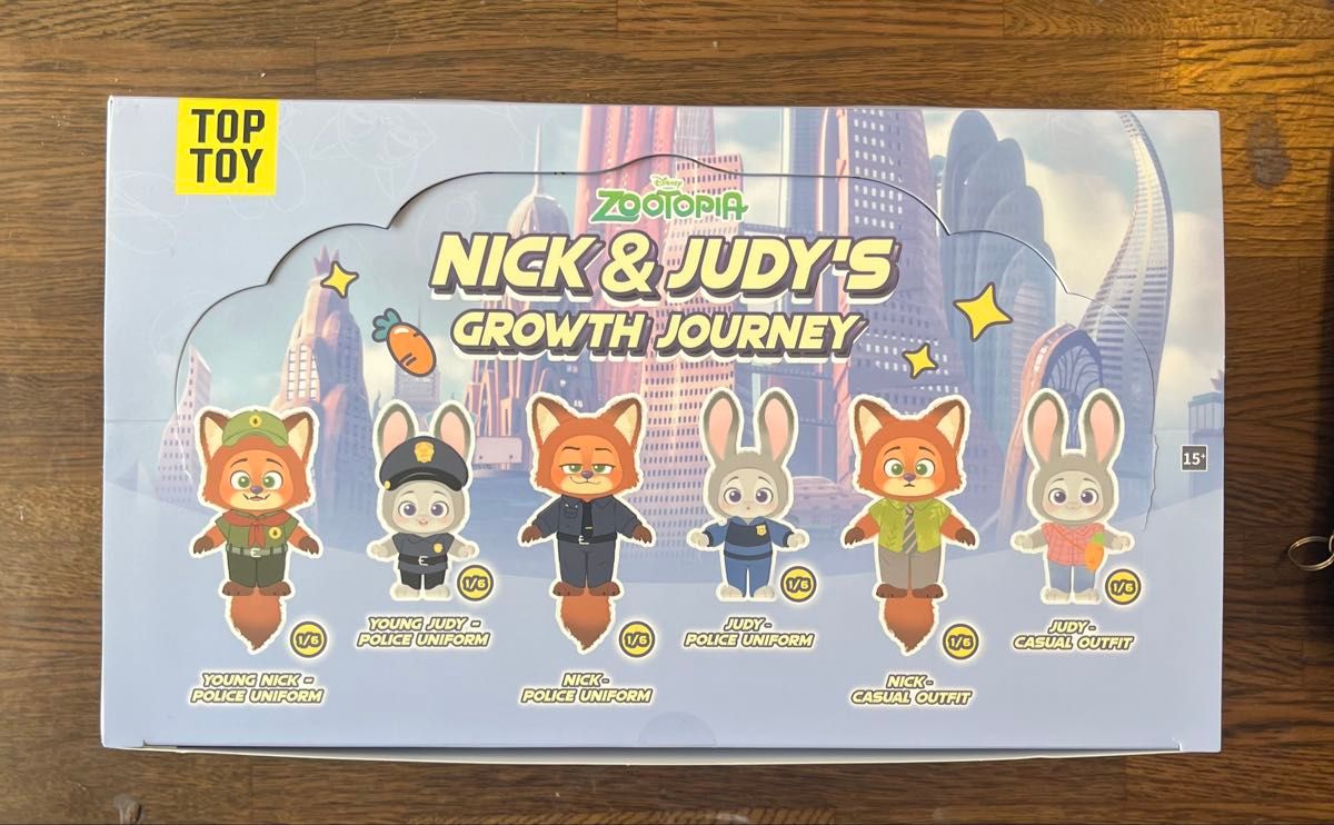 新品】TOPTOY ズートピア NICK & JUDY'S GROWTH JOURNEY 6箱セット
