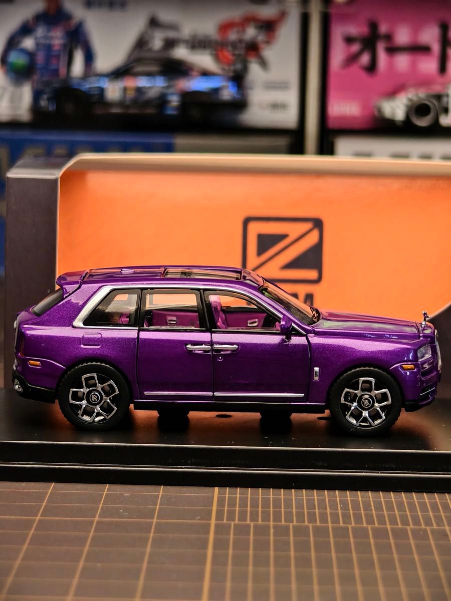 DCM 1/64 ロールスロイス カリナン パープル 開閉可｜Yahoo!フリマ（旧