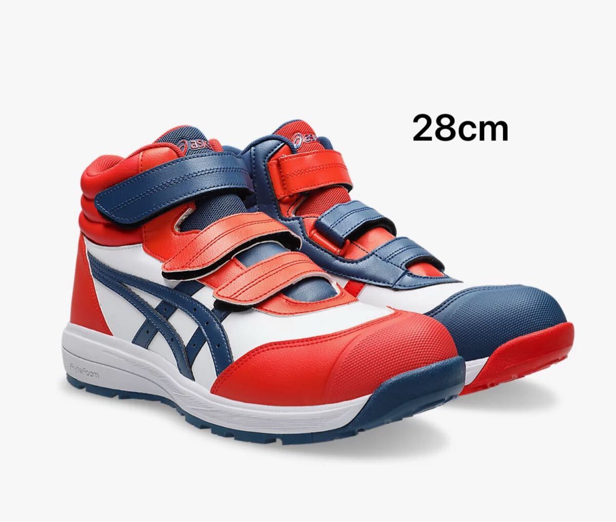 限定 新作 asics アシックス CP312LC 100 28cm ホワイト×ファイアリー