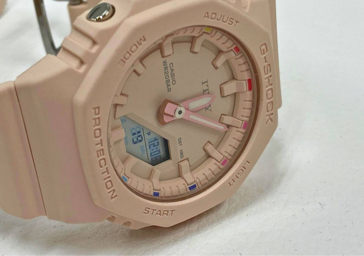 CASIO カシオ G-SHOCK 腕時計 5730-JA ITZYコラボ ピンクベージュ色