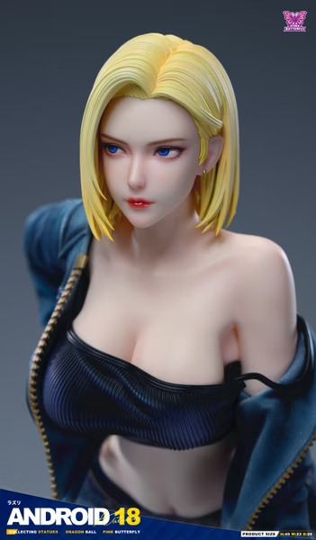 ドラゴンボール 人造人間18号 ガレージキット フィギュア 1/4スケール
