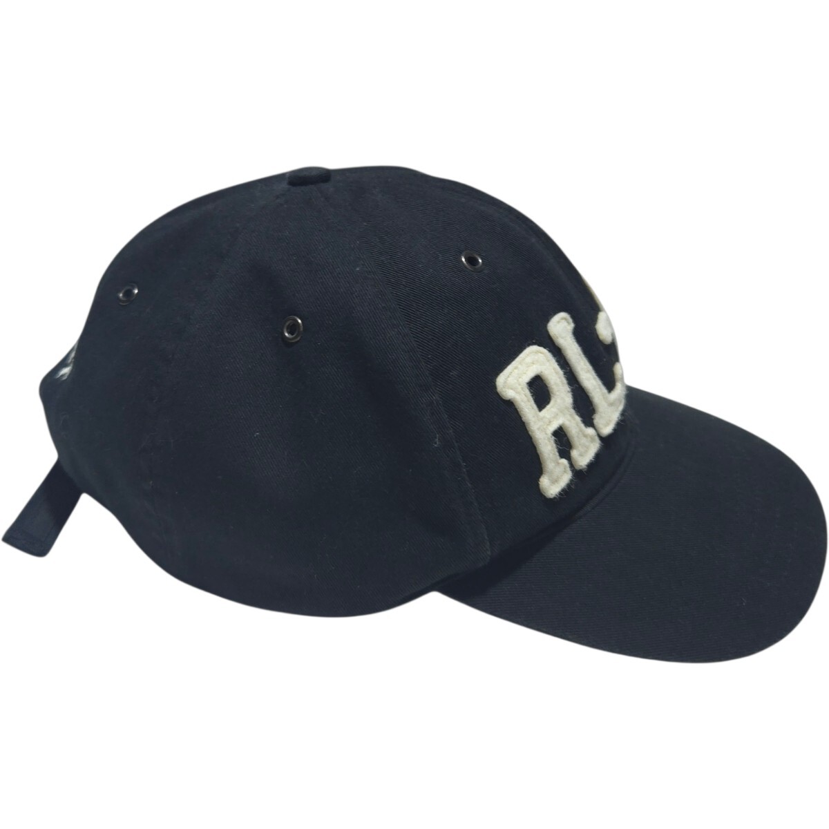 90s Polo Sport Ralph Lauren キャップ RL-67 フェルトロゴ ブラック