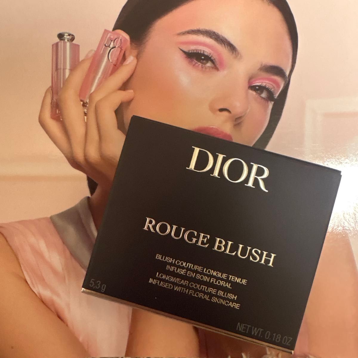 Dior ディオールスキン ルージュ ブラッシュ 748 キャンディフロス