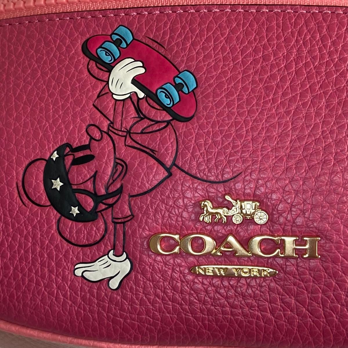 極美品】COACH DISNEY コラボ ミッキー スケートボード 限定品 コーチ