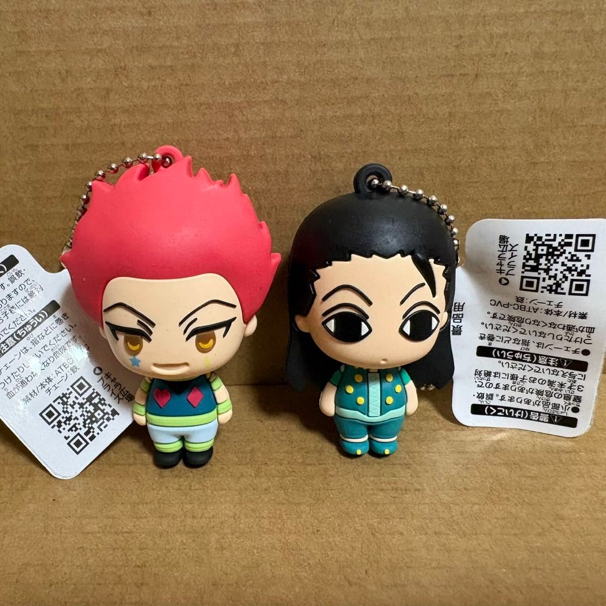 HUNTER × HUNTER ハンターハンター 立体 ラバー マスコット ヒソカ