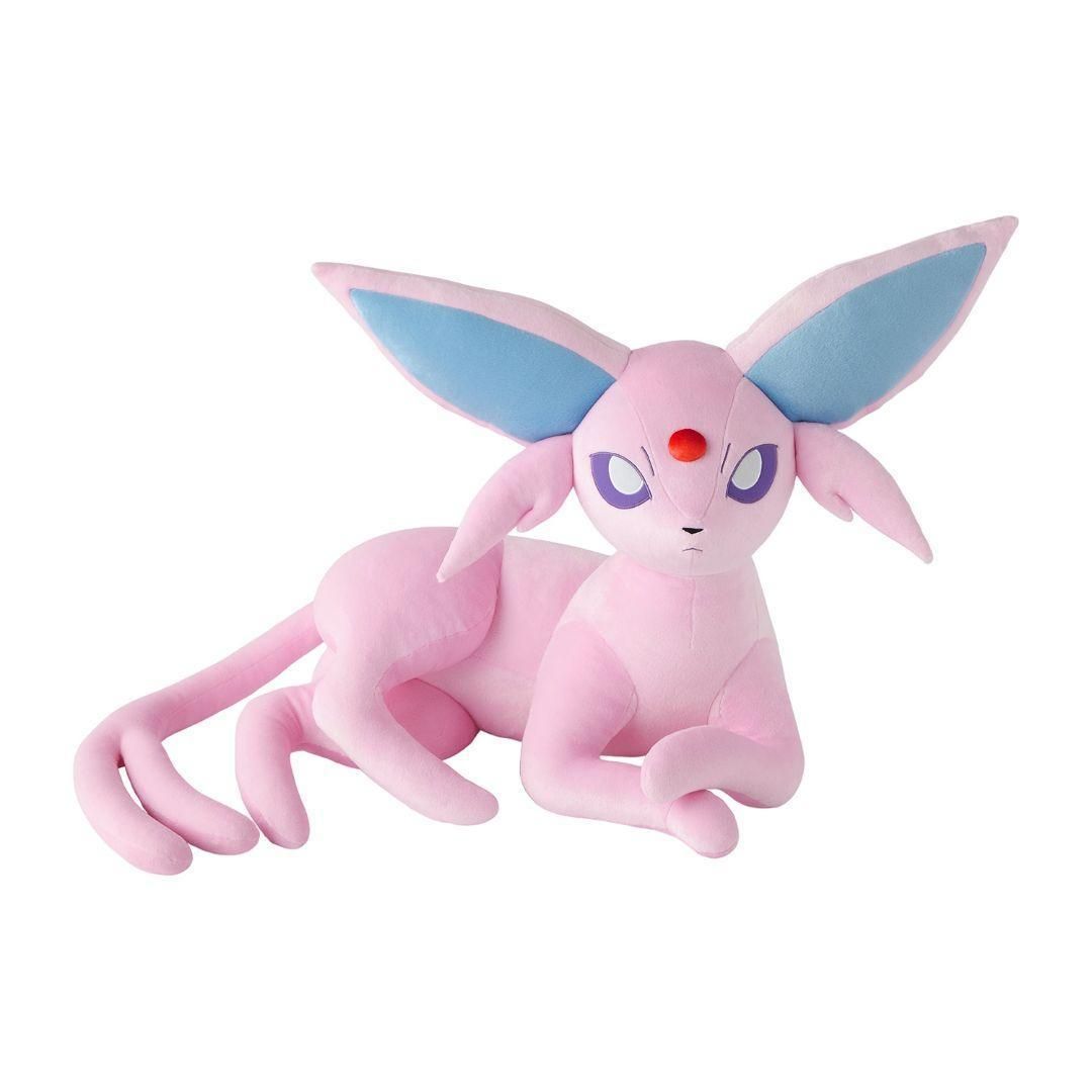 新品・未使用・未開封】等身大 エーフィ 寝そべり ぬいぐるみ ポケモン