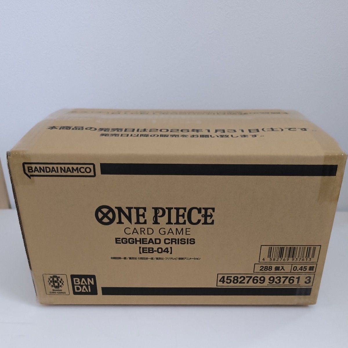 未開封カートン】 EGGHEAD CRISIS ワンピース カードゲーム ONEPIECE