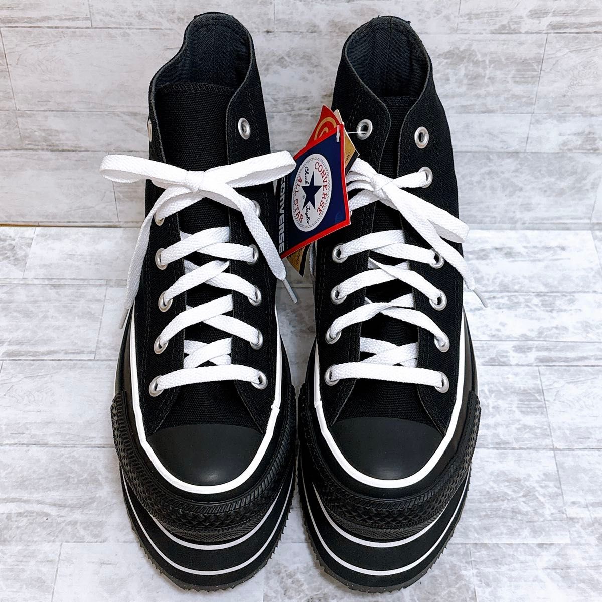 新品未使用 PAMEO POSE × CONVERSE パメオポーズ コンバース 厚底