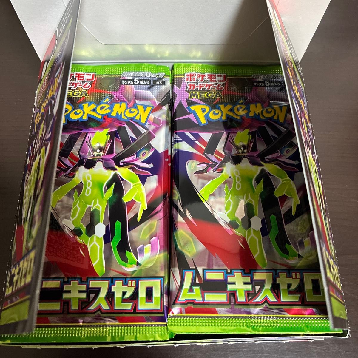 ムニキスゼロ 1box シュリンクなし ポケモンカードゲームMEGA｜Yahoo