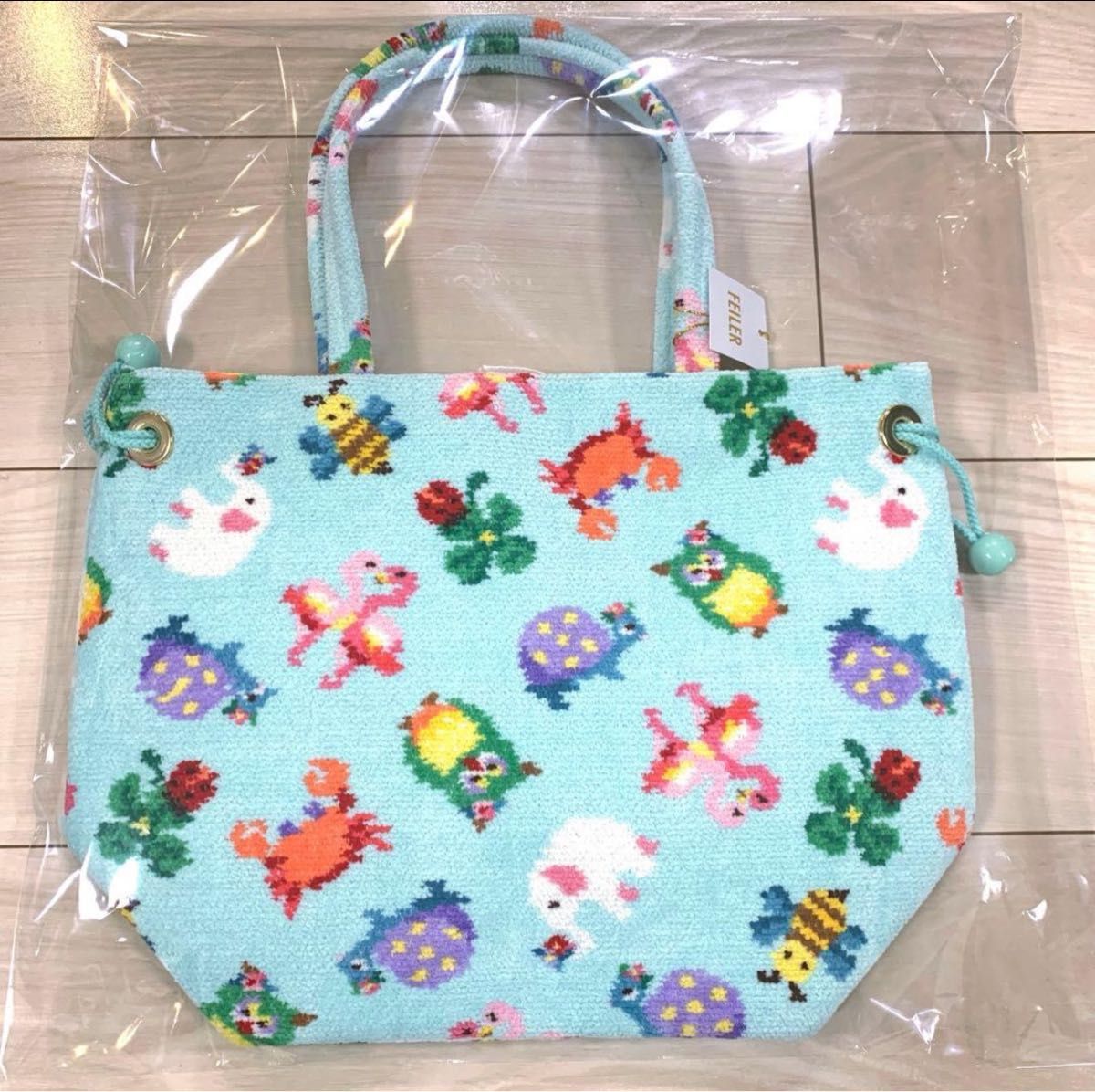 フェイラー 神崎恵 巾着バッグ ペールグリーン｜Yahoo!フリマ（旧