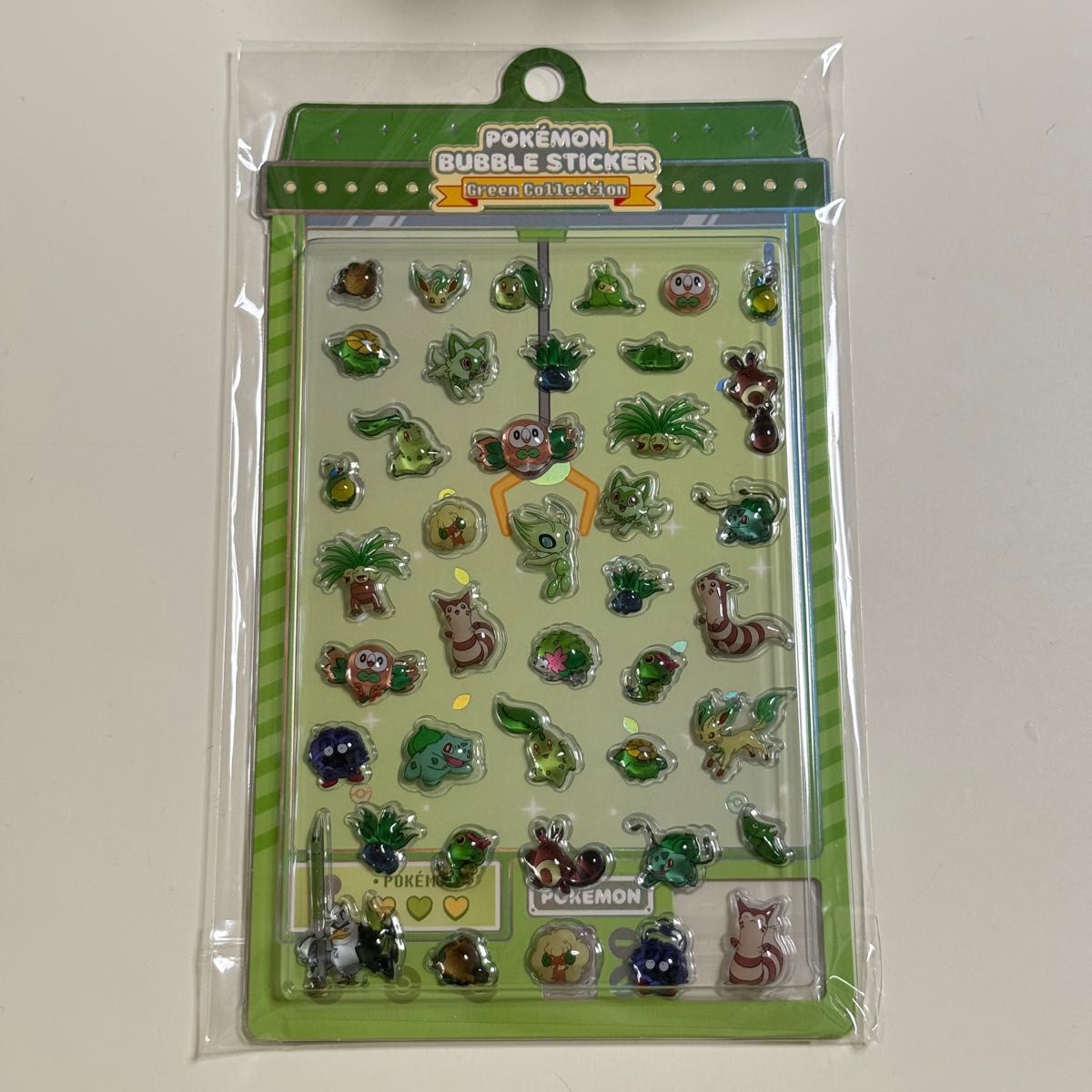 ラスト1点 ポケモン バブルステッカー 韓国 シール メタモン