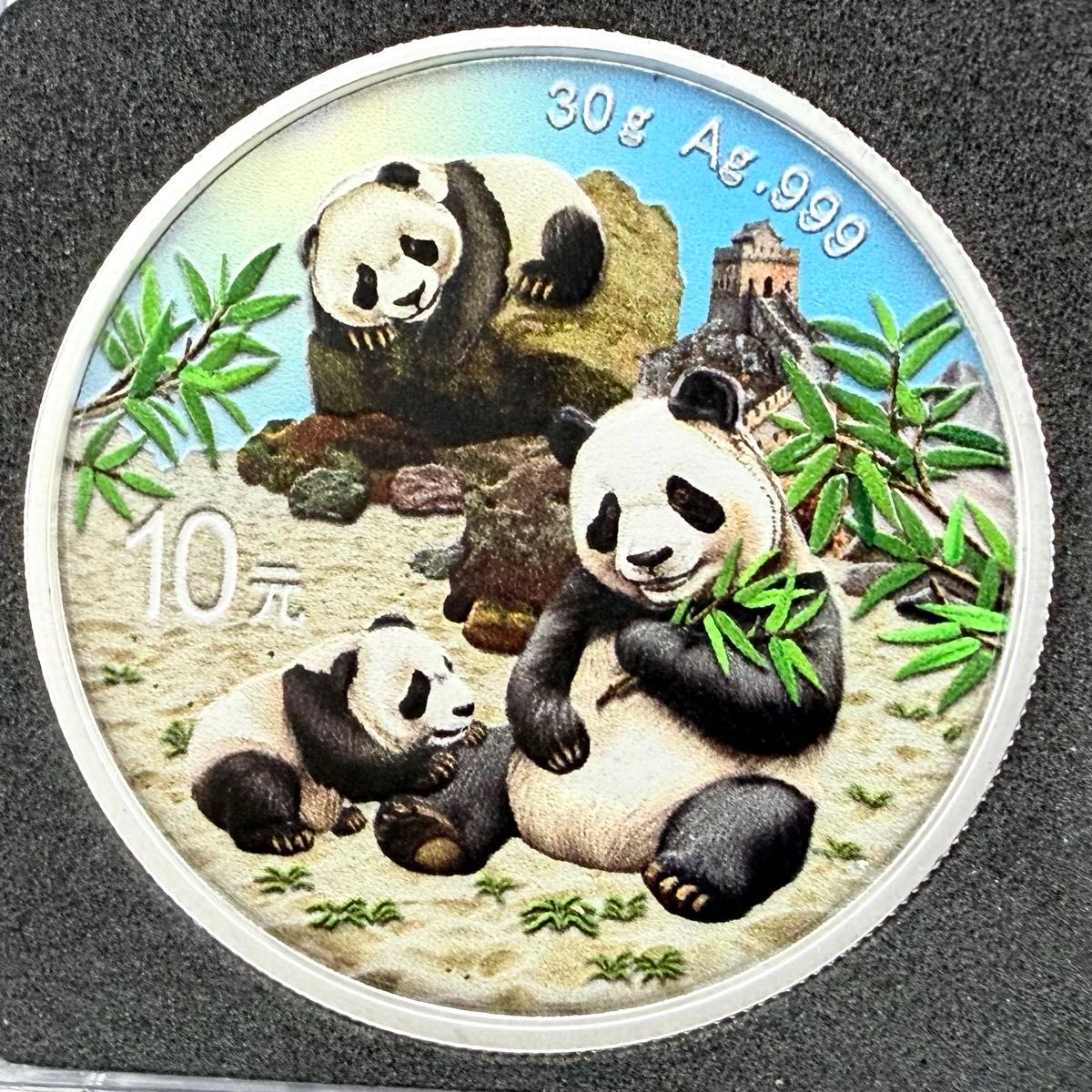 中国 パンダ 銀貨 2025年 純銀 カラー 特別版 観賞用ケース入り｜Yahoo