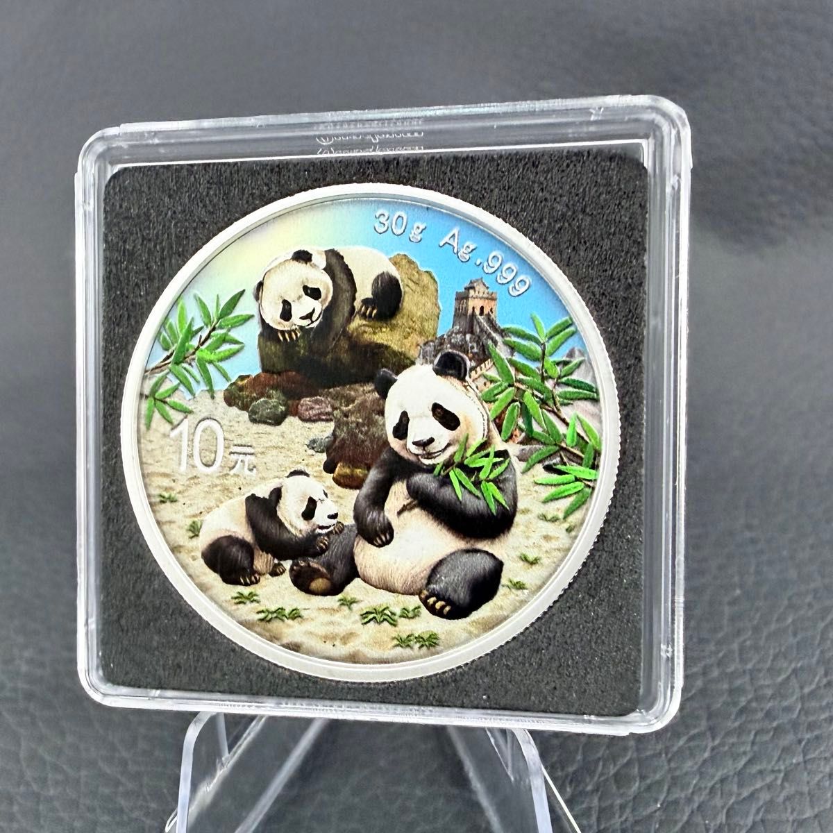 中国 パンダ 銀貨 2025年 純銀 カラー 特別版 観賞用ケース入り｜Yahoo