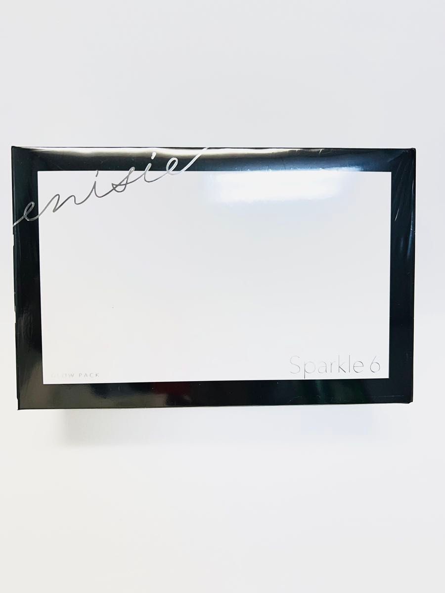 新品未使用 エニシーグローパック スパークル ブラック1箱6回分 箱無し