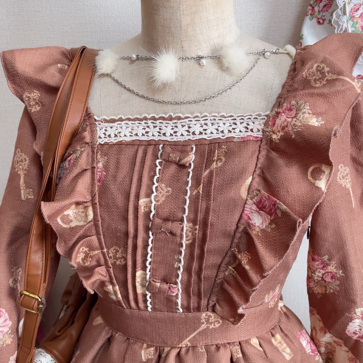 激レア 当時物】LIZ LISA リズリサ 花柄 ワンピース リボン 姫ギャル