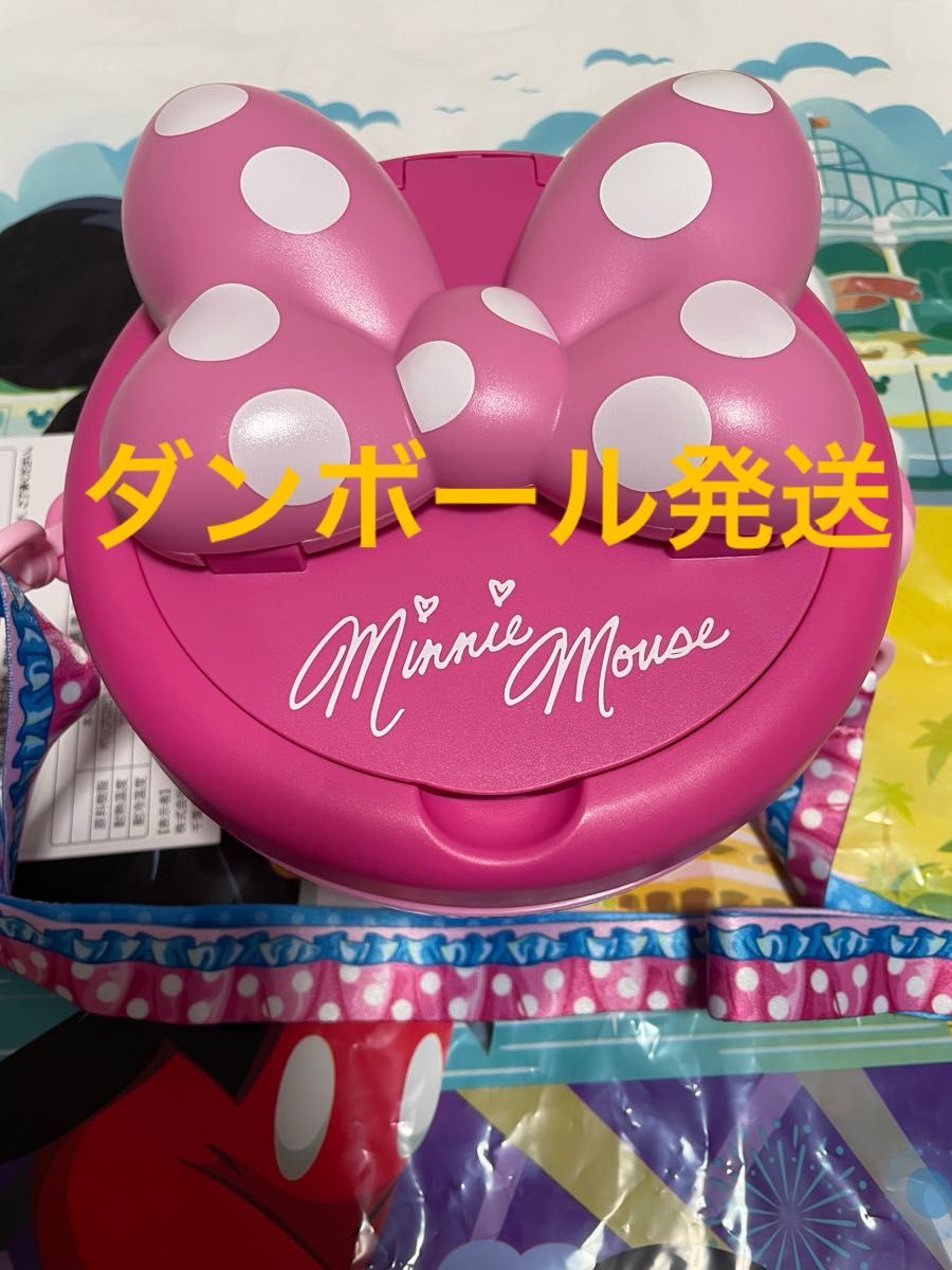 ミニー ポップコーンバケット パルパルーザ ディズニーランド 新品 未