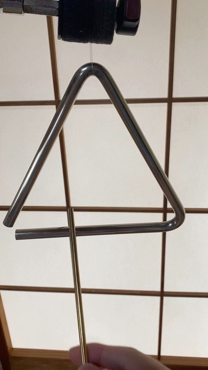 トライアングル 自作 洋白製 10mm×16cm｜Yahoo!フリマ（旧PayPayフリマ）