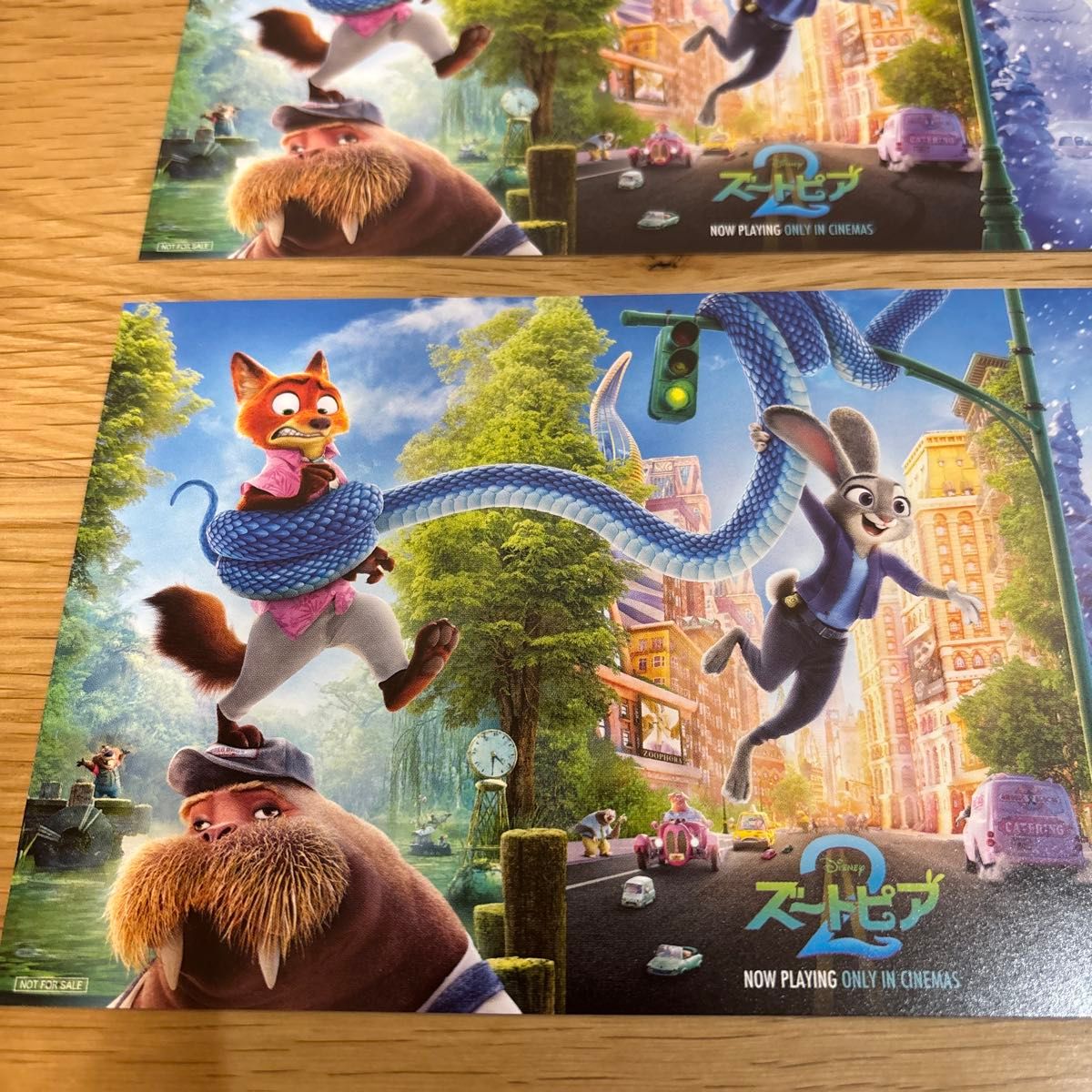 ズートピア2 来場者特典ポストカードセット 2枚 入場者プレゼント