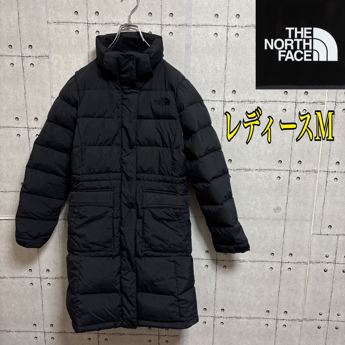 最終値下げ ノースフェイス ロングダウンコート ブラック ダウンコート