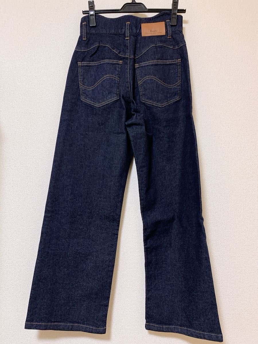 Eaphi エフィ ウエスト ウェーブ デニム WAVE DESIGN HIGH WAIST DENIM