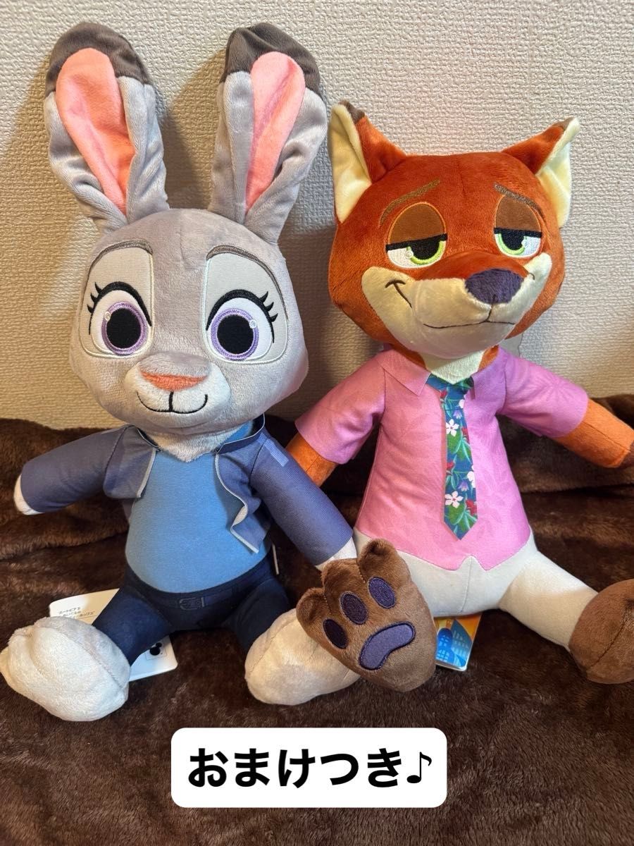 ズートピア ジュディ ニック セット ぬいぐるみ ディズニー本日発送