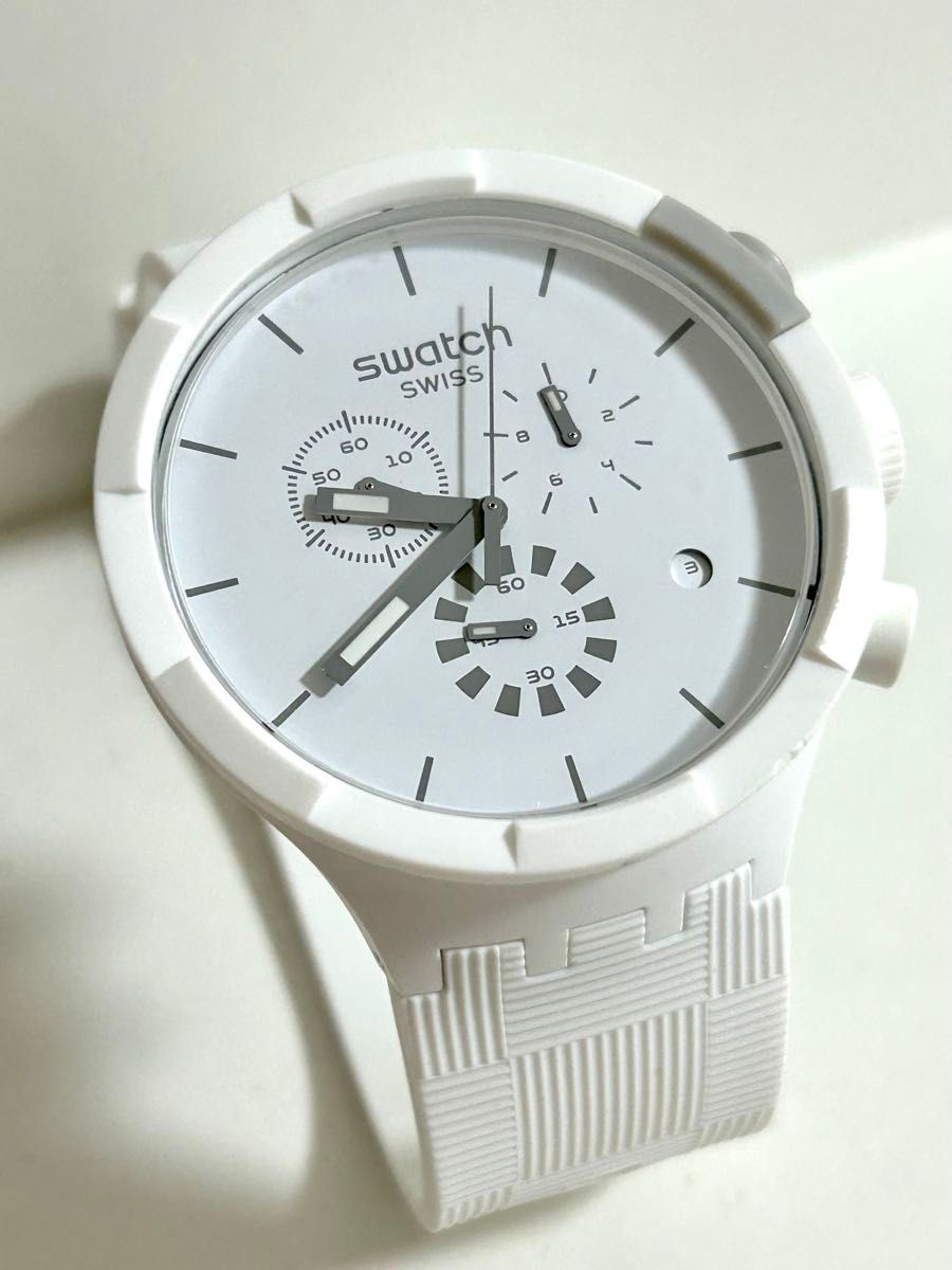 swatch スウォッチ CHEQUERED WHITE SB02W400｜Yahoo!フリマ（旧PayPay