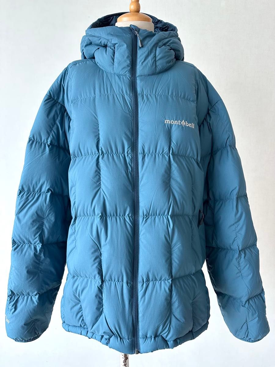 今期mont-bell モンベルネージュダウンパーカ L-R ブルー｜Yahoo