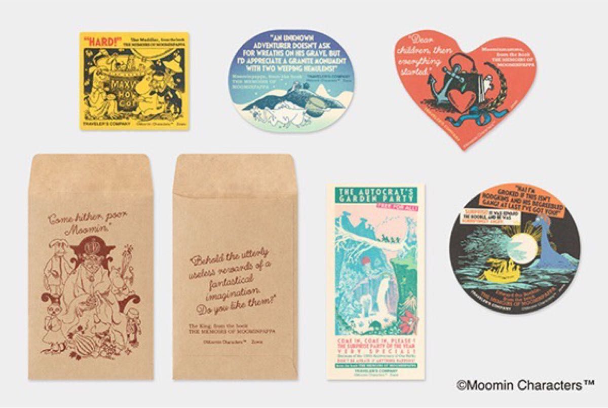 新品未開封】トラベラーズノート 限定 MOOMIN パパの思い出 ムーミン