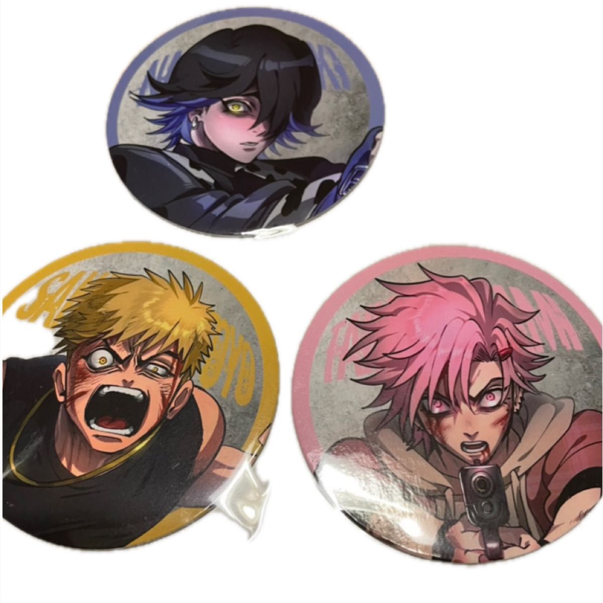 ヒューマンバグ大学 天城戦争カフェ ハート型缶バッジ｜Yahoo!フリマ