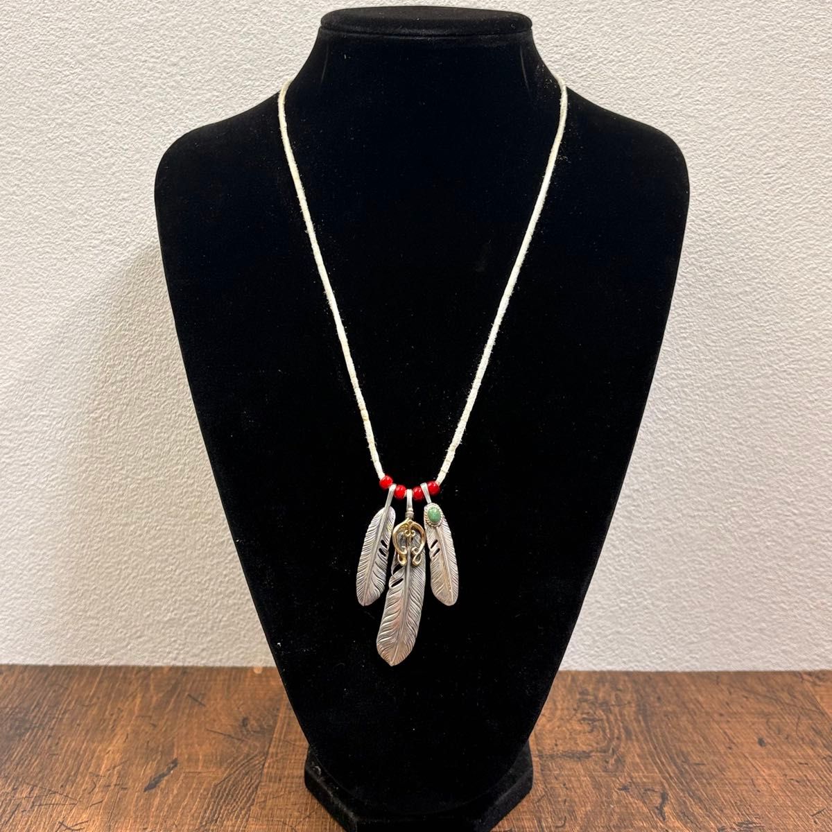 ARIZONA FREEDOM アリゾナフリーダム ネックレス カスタム 革紐 ビーズ