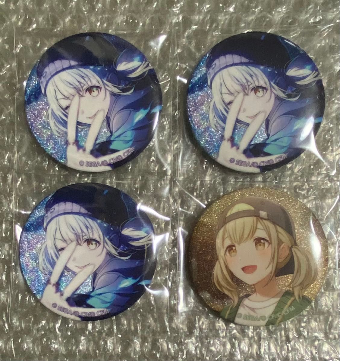 プロセカ グリッター缶バッジ 47a 48a 小豆沢こはね｜Yahoo!フリマ（旧