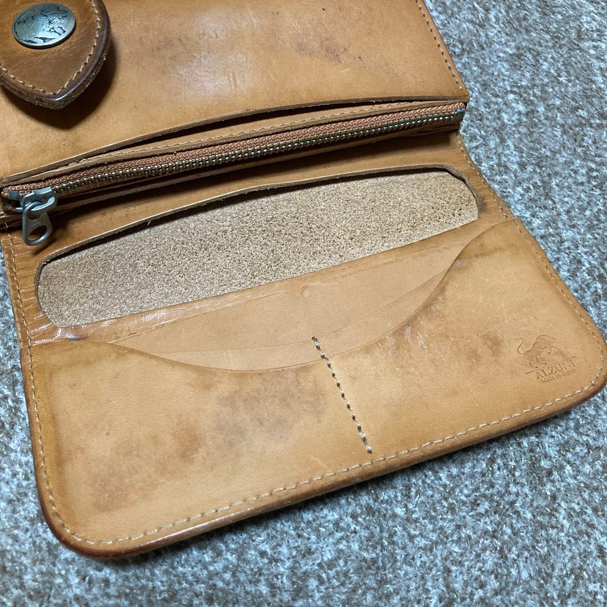 ALZUNI アルズニ レザー バイカーズ ウォレット 長財布 日本製｜Yahoo