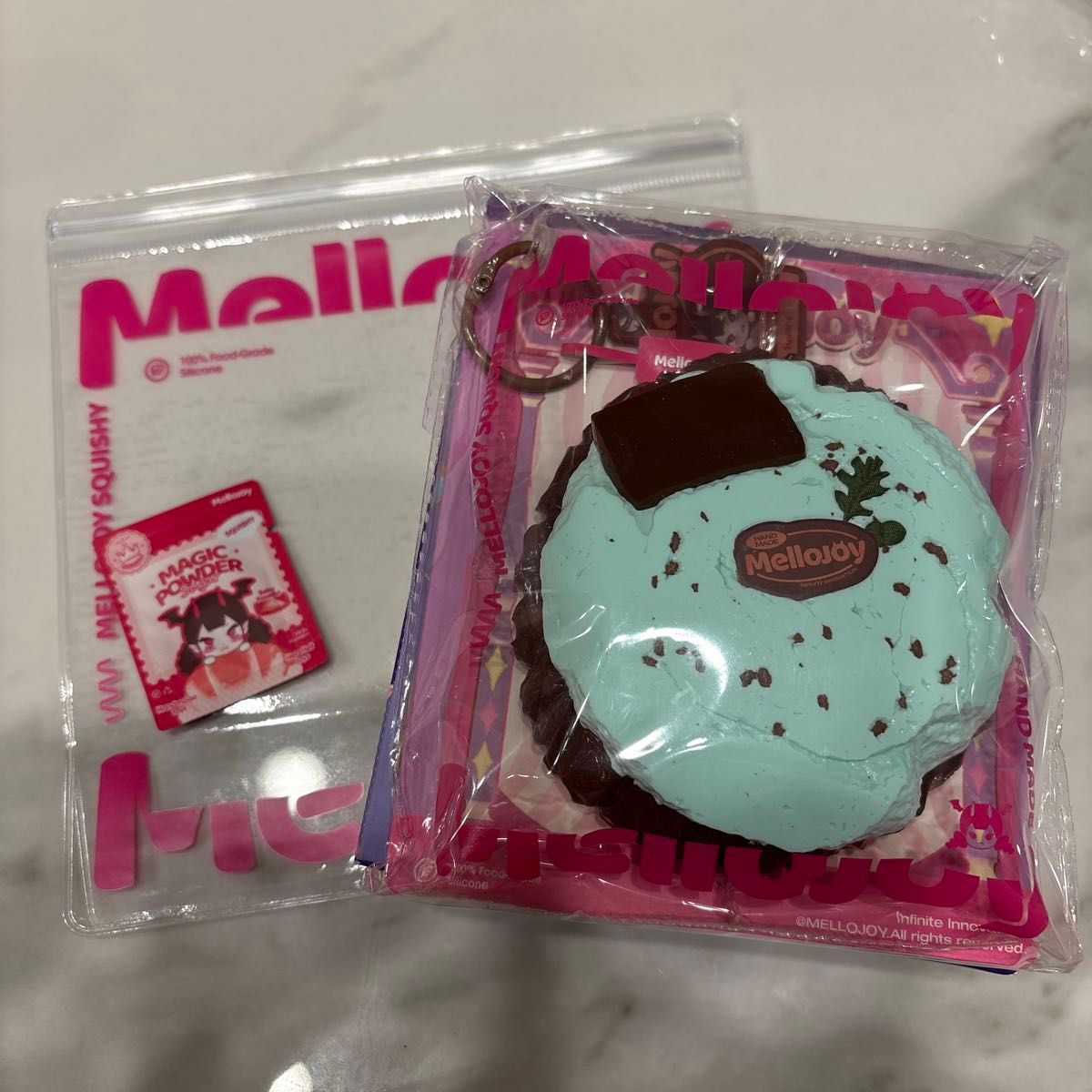 メロジョイ mellojoy スクイーズ カップケーキか ミント雲｜Yahoo