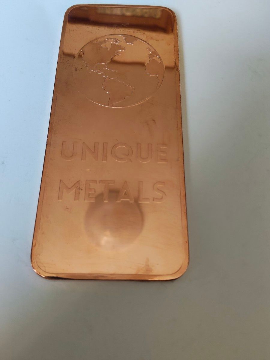 純銅インゴット 1ポンド 999 FINE COPPER Cu 銅 延べ棒｜Yahoo!フリマ