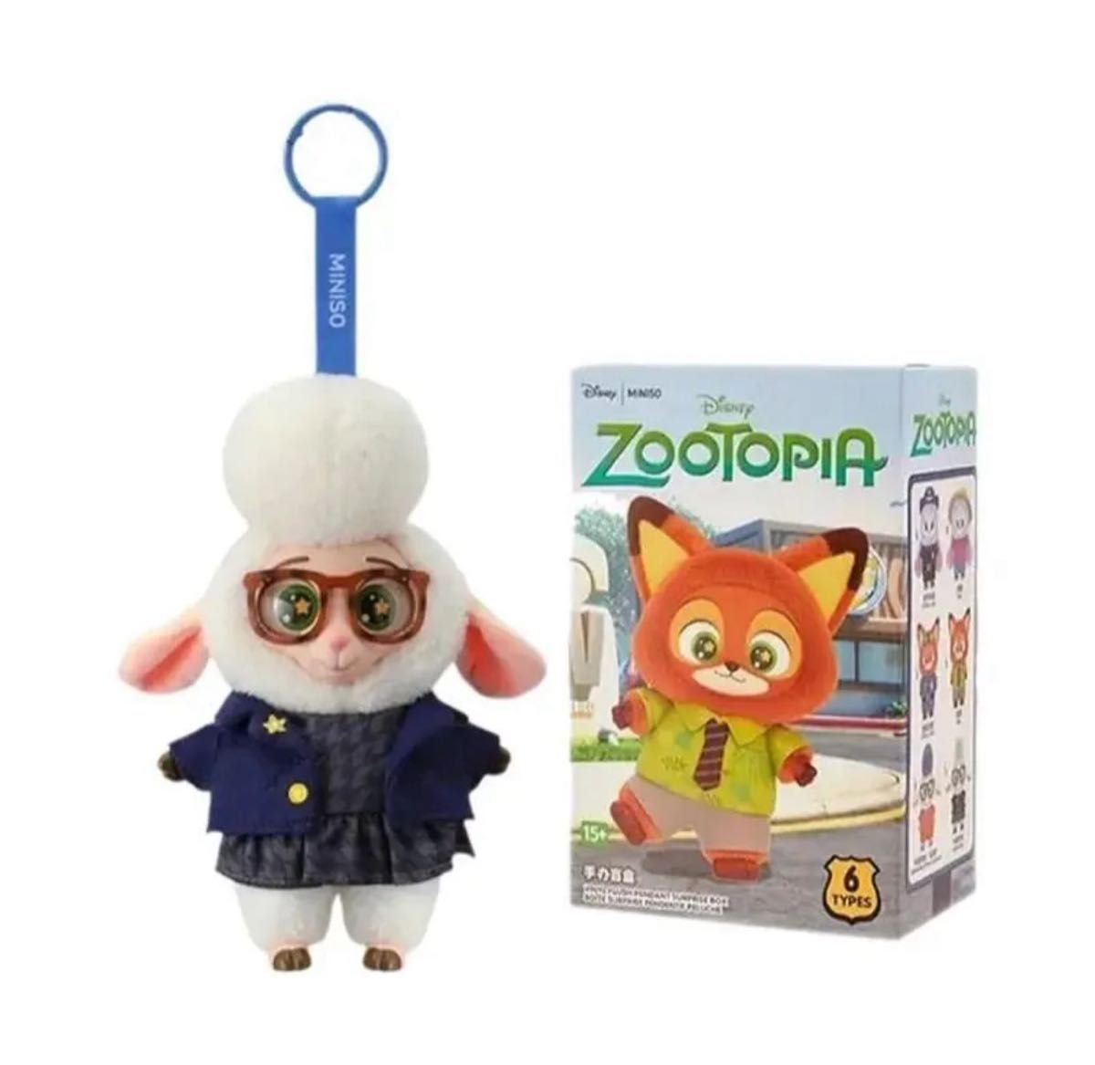 ズートピア ベルウェザー ミニソー ぬいぐるみキーホルダー（副市長