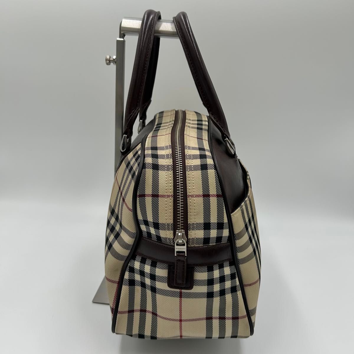 BURBERRY バーバリー ミニボストンバッグ ハンドバッグ ノバチェック